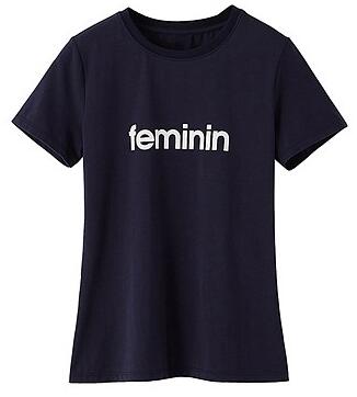 VanclByLecoleDesFemmes女款短袖T-Shirt33136深蓝色